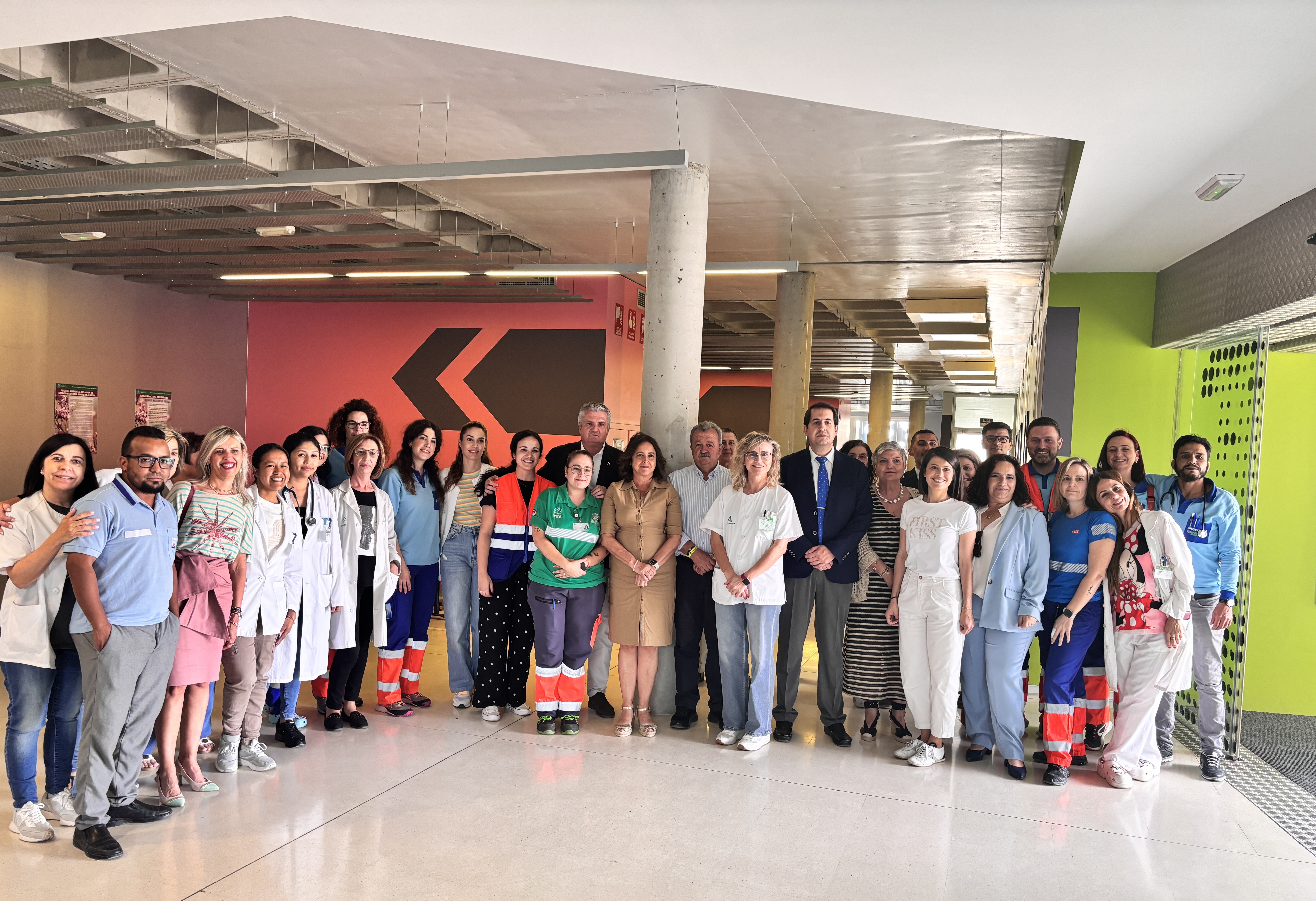 La consejera de Salud y Familias de la Junta de Andalucía, Catalina García, visita el Centro de Salud de Pulpí donde se han llevado a cabo distintas mejoras